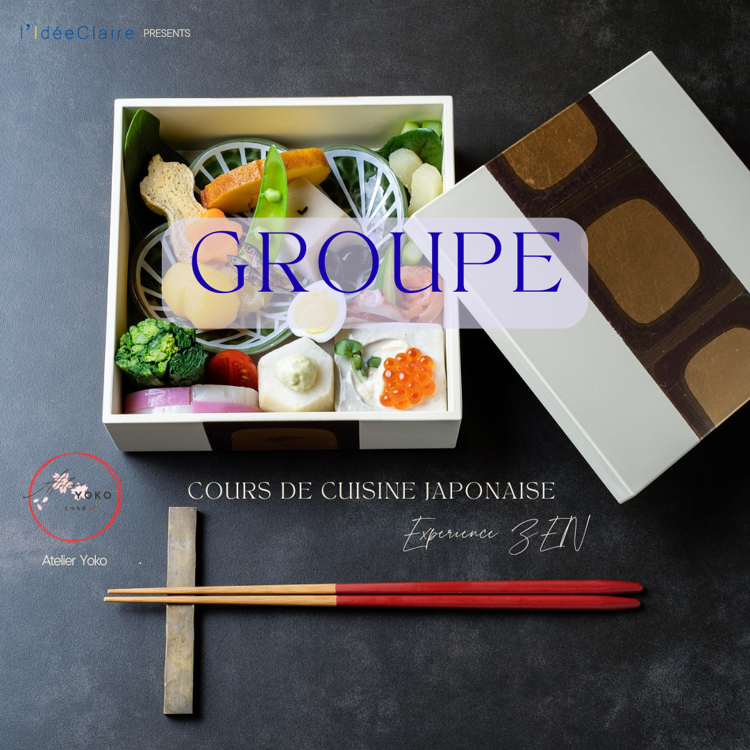 Cours de cuisine japonaise GROUPE
