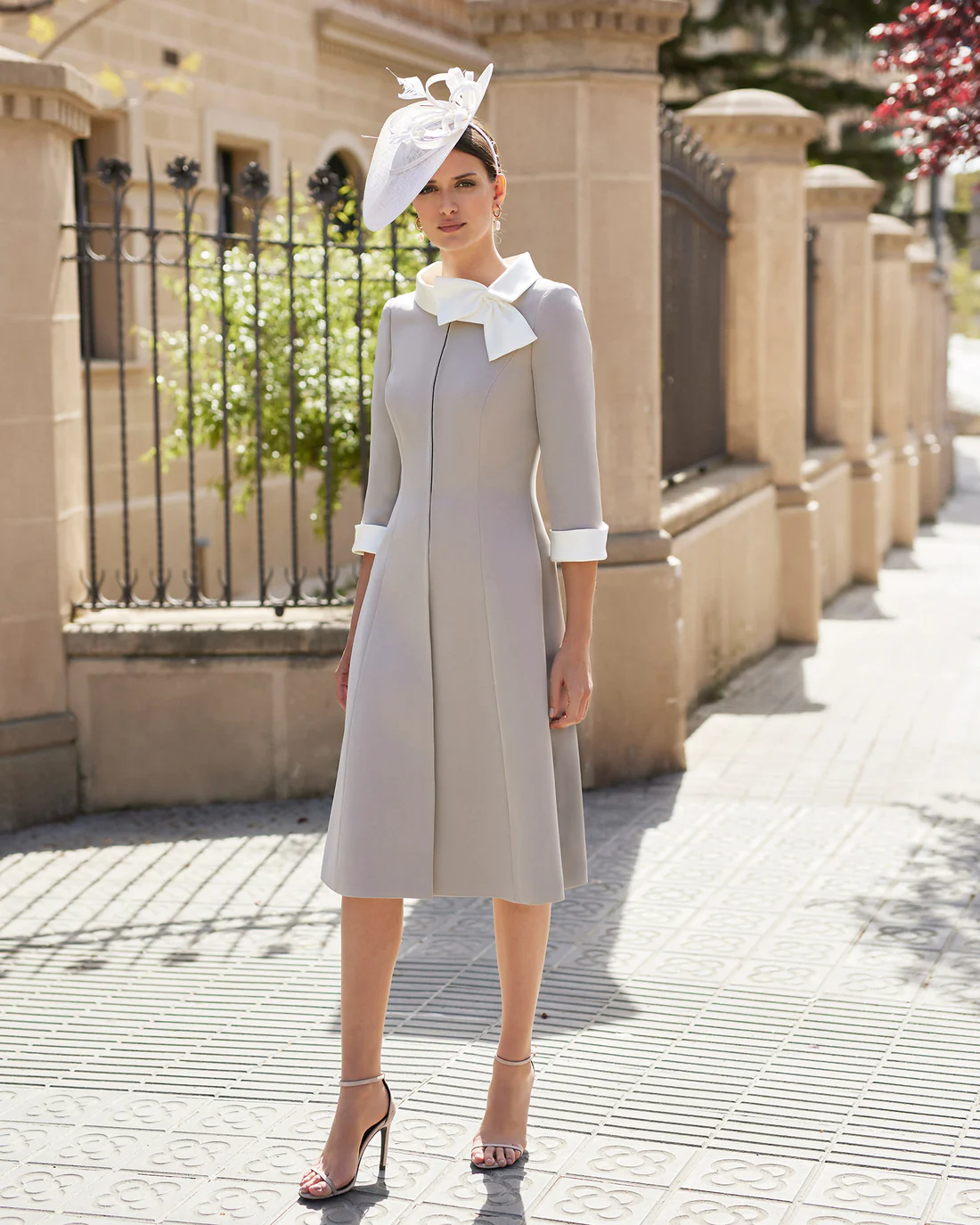 Stunning Couture Club Crepe Dress and Coat