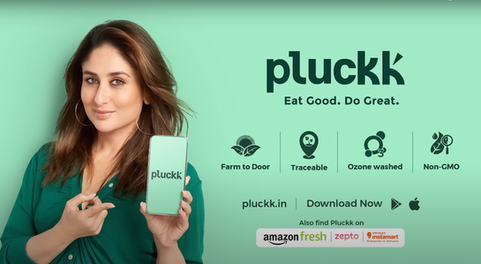 Pluckk x Kareena Kapoor Khan - Brand films, photoshoot, 360° online + offline campaign