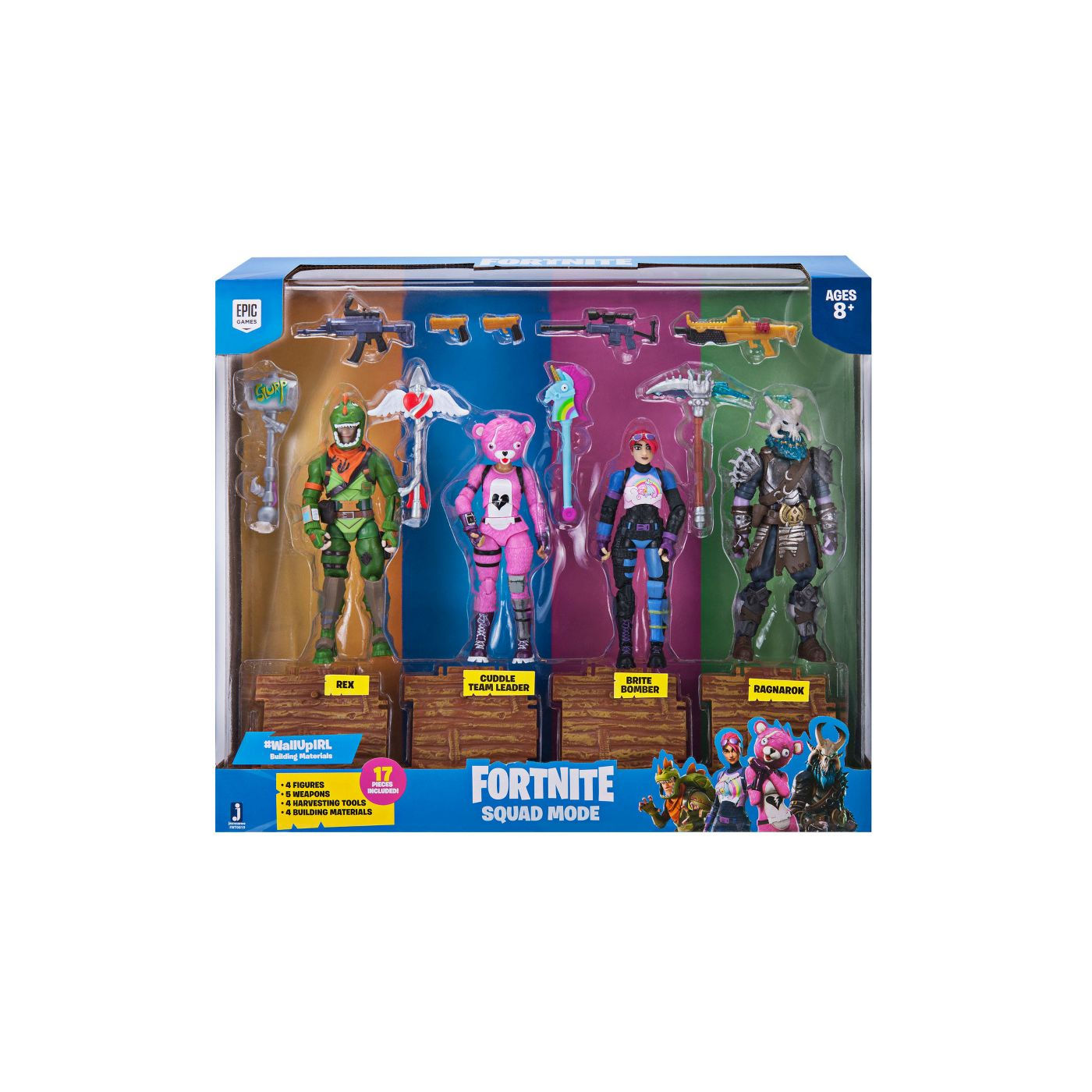 Fortnite Squad Mode Core Figure 4 pk