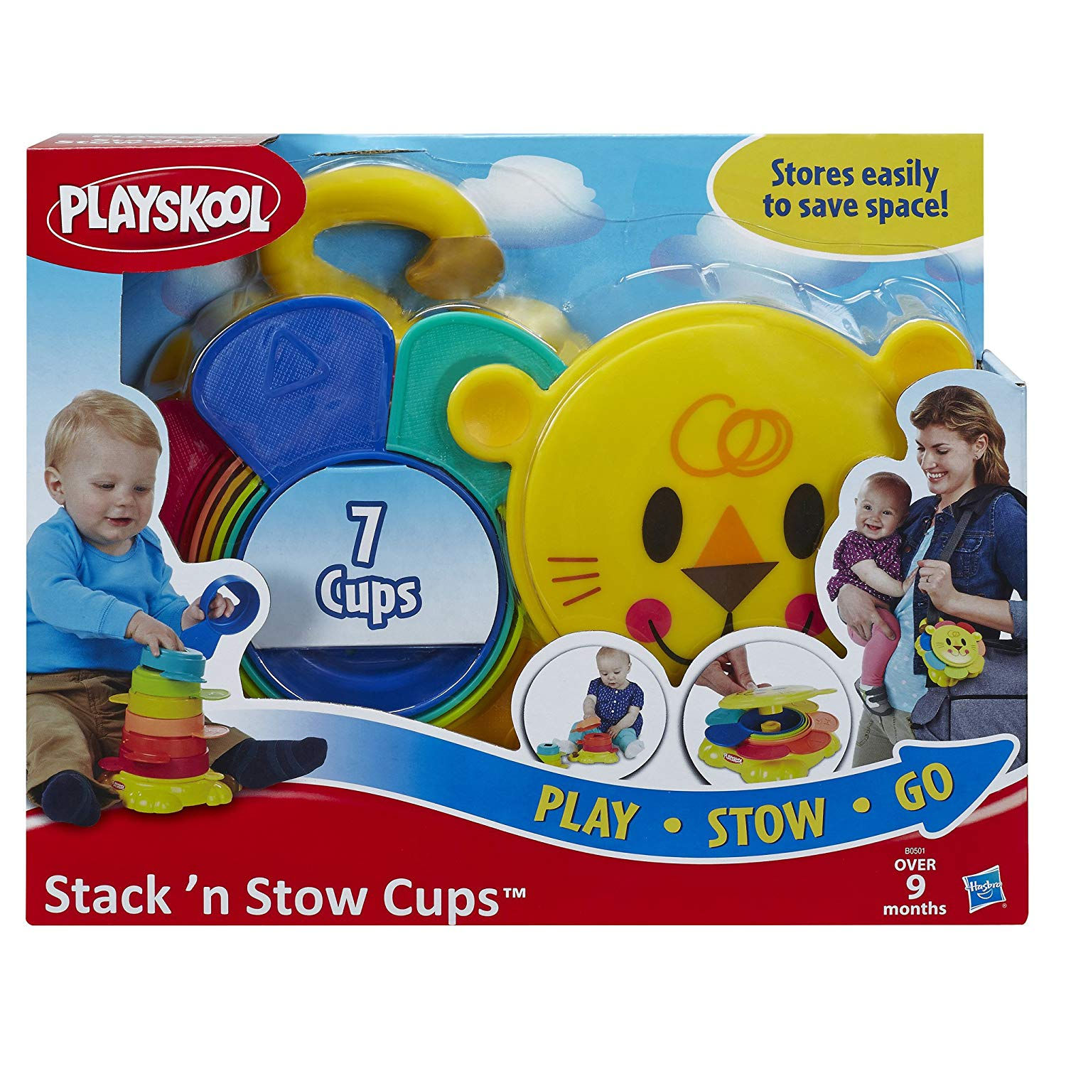 Playskool Stack 'n Stow Cups
