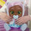 Thumbnail: Cry Babies Dressy Pearly 12" Baby Doll - Pink Hair