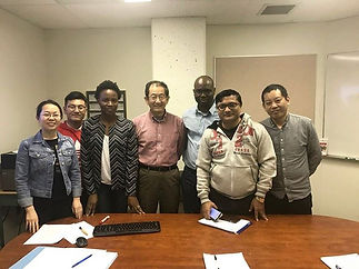 With the members of my research group in CS department, University of Regina, Canada