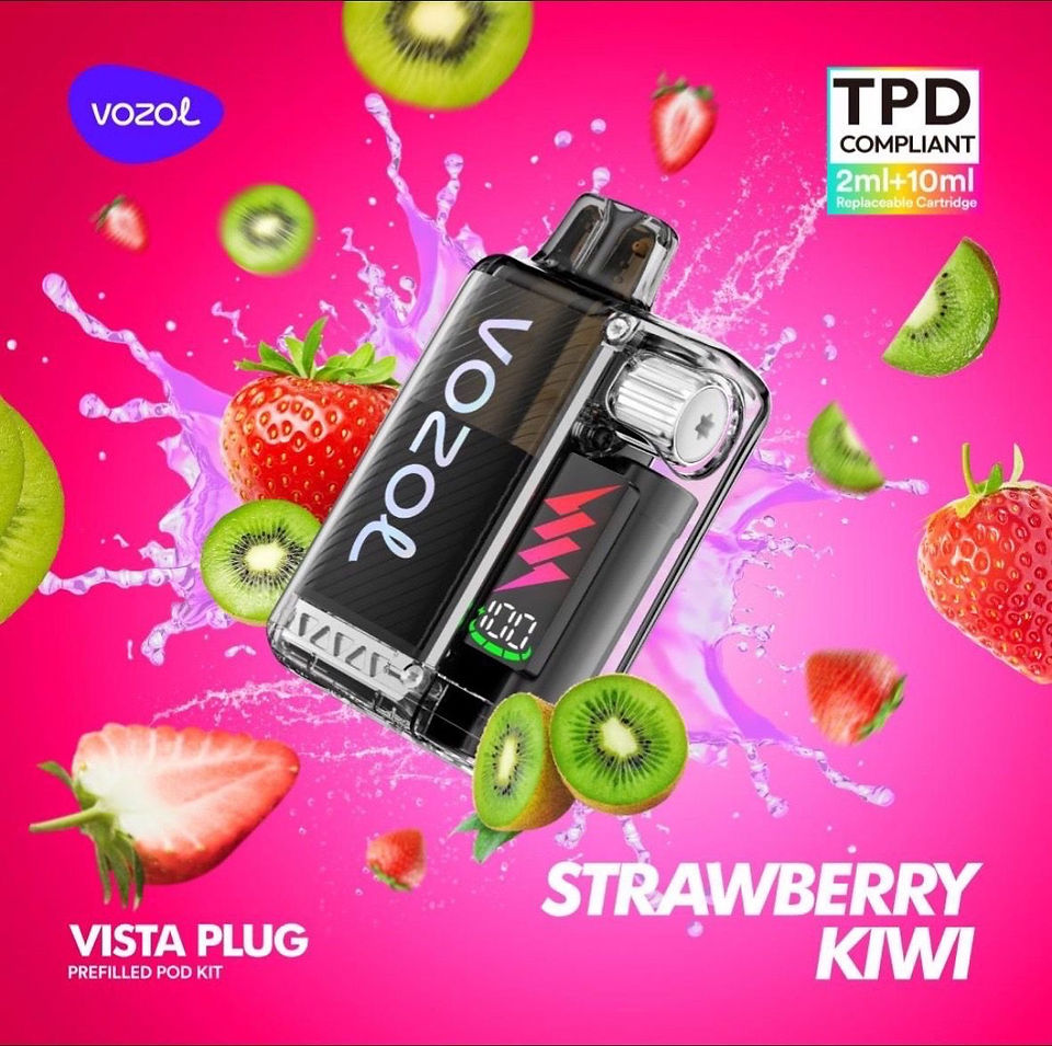 Gusto fragola e kiwi per il Vozol Vista Plug