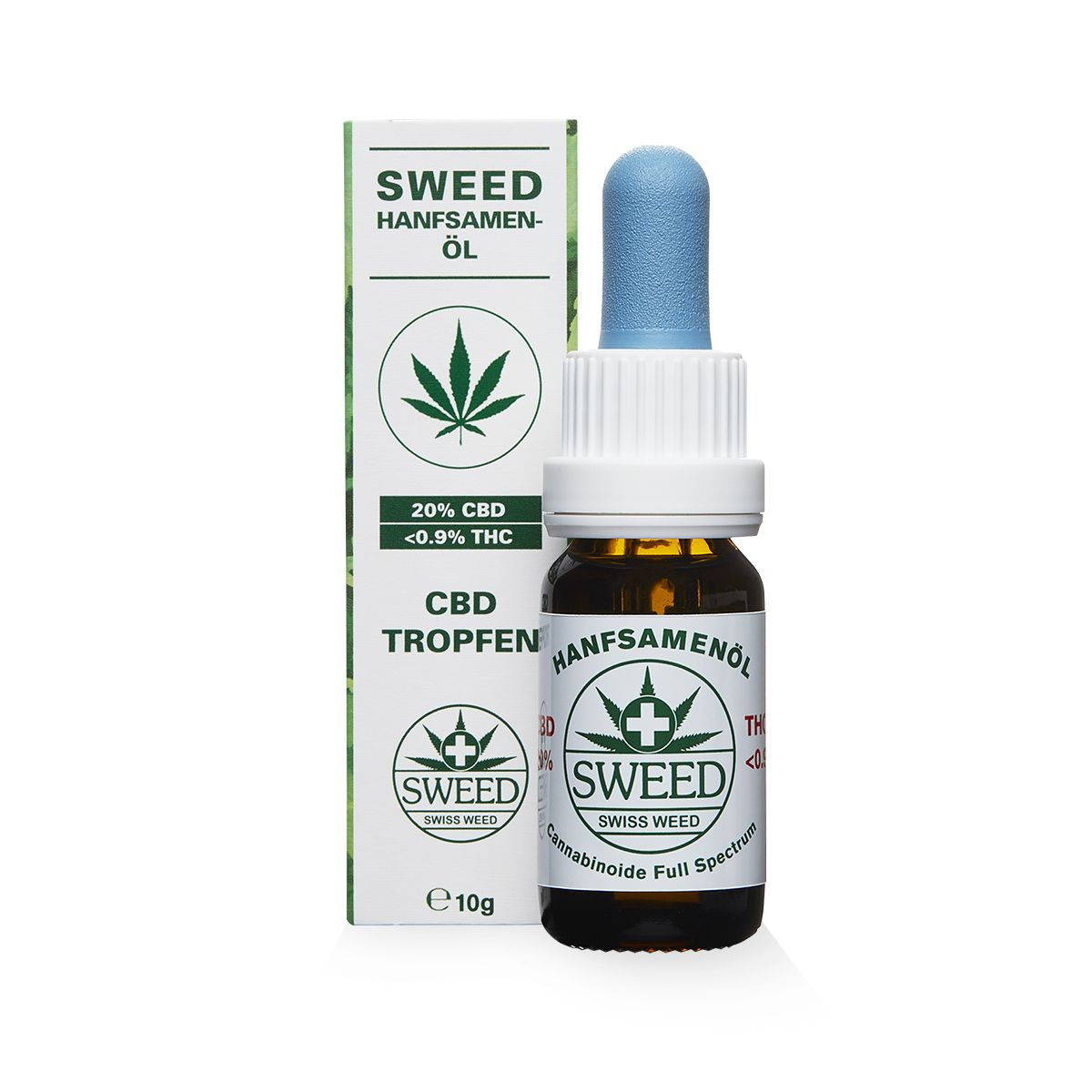 Sweed Hemp Seed Oil 10ml 20% CBD