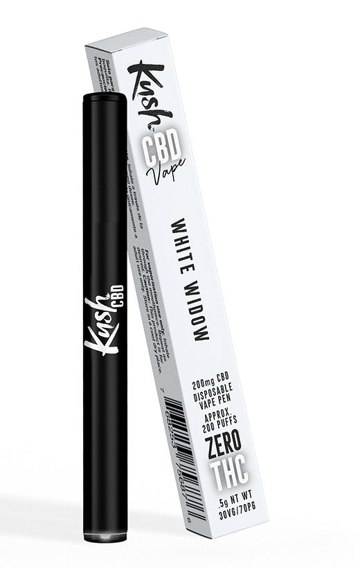 Kush CBD Vape Pen White Widow Kush CBD Vape Pen White Widow