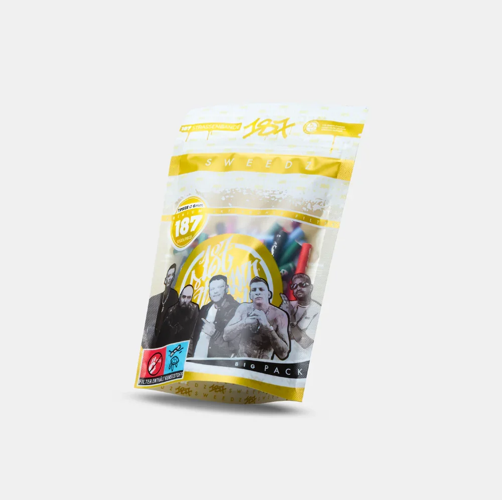 Medusa Filters x 187 Sweedz - 187er Pack - Crew Packung