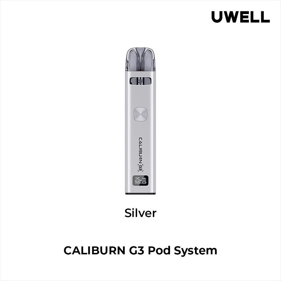 Thumbnail: Uwell Caliburn G3 - Dein treuer Dampfgefährte. Mit 900mAh Batterie und 25W Dampfleistung erlebst du langanhaltenden Genuss. ⚡