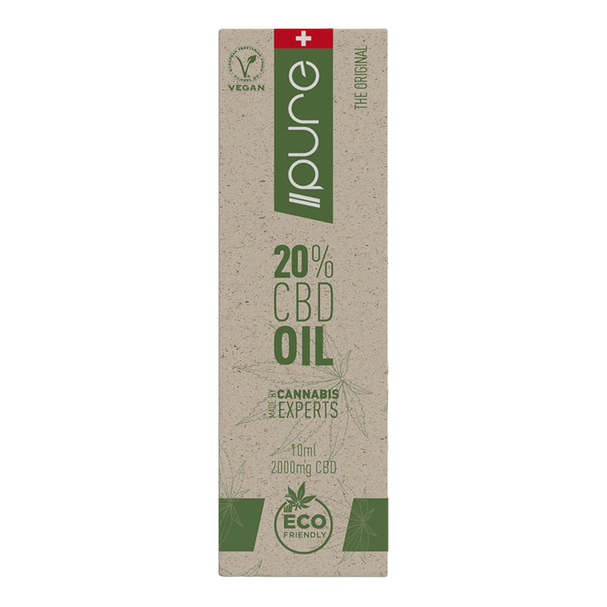 Huile CBD PURE 20% - spray buccal