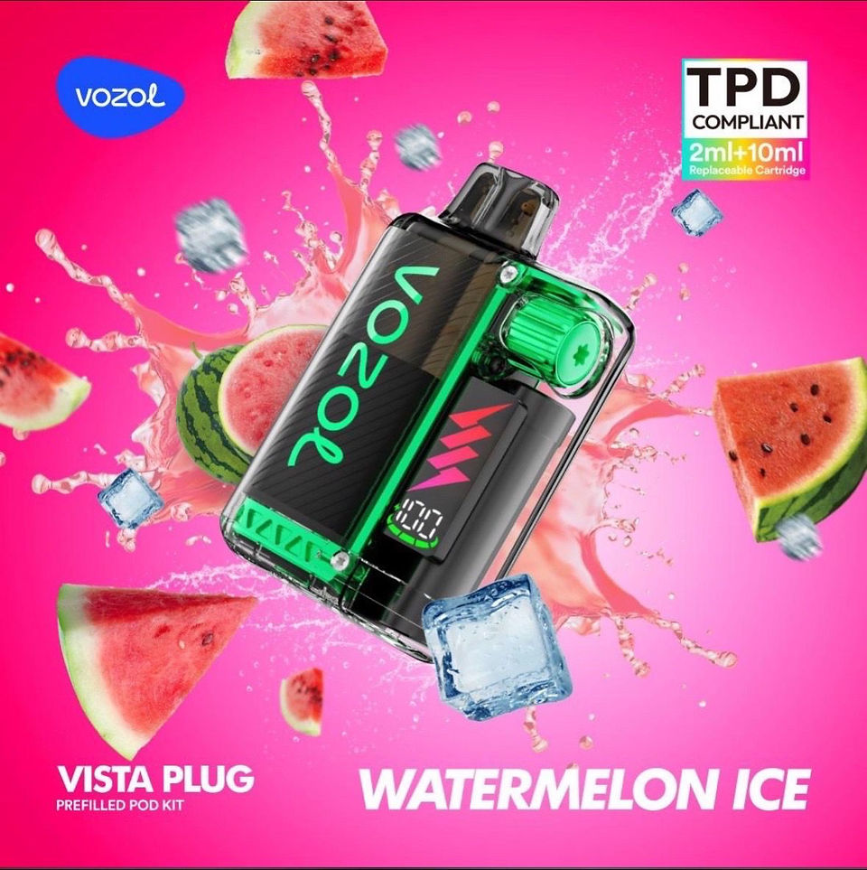 Gusto ICE di anguria per Vozol Vista Plug