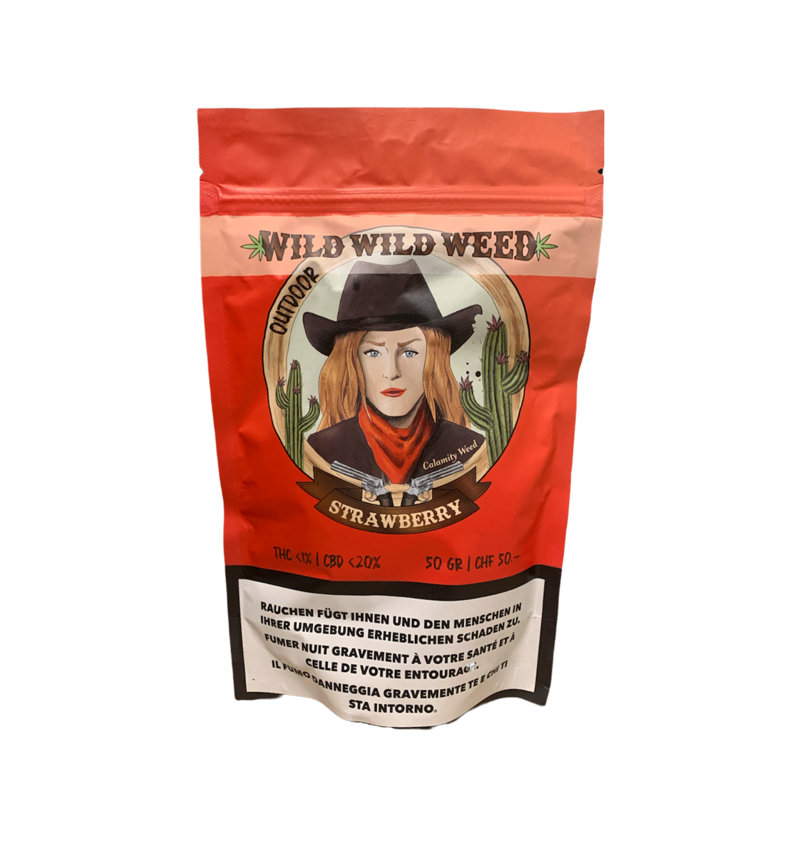 Wild Wild Weed - Fraise - Fleurs de CBD suisse