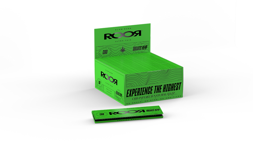 Miniatura: Organic Papers mit CBD klebstreife