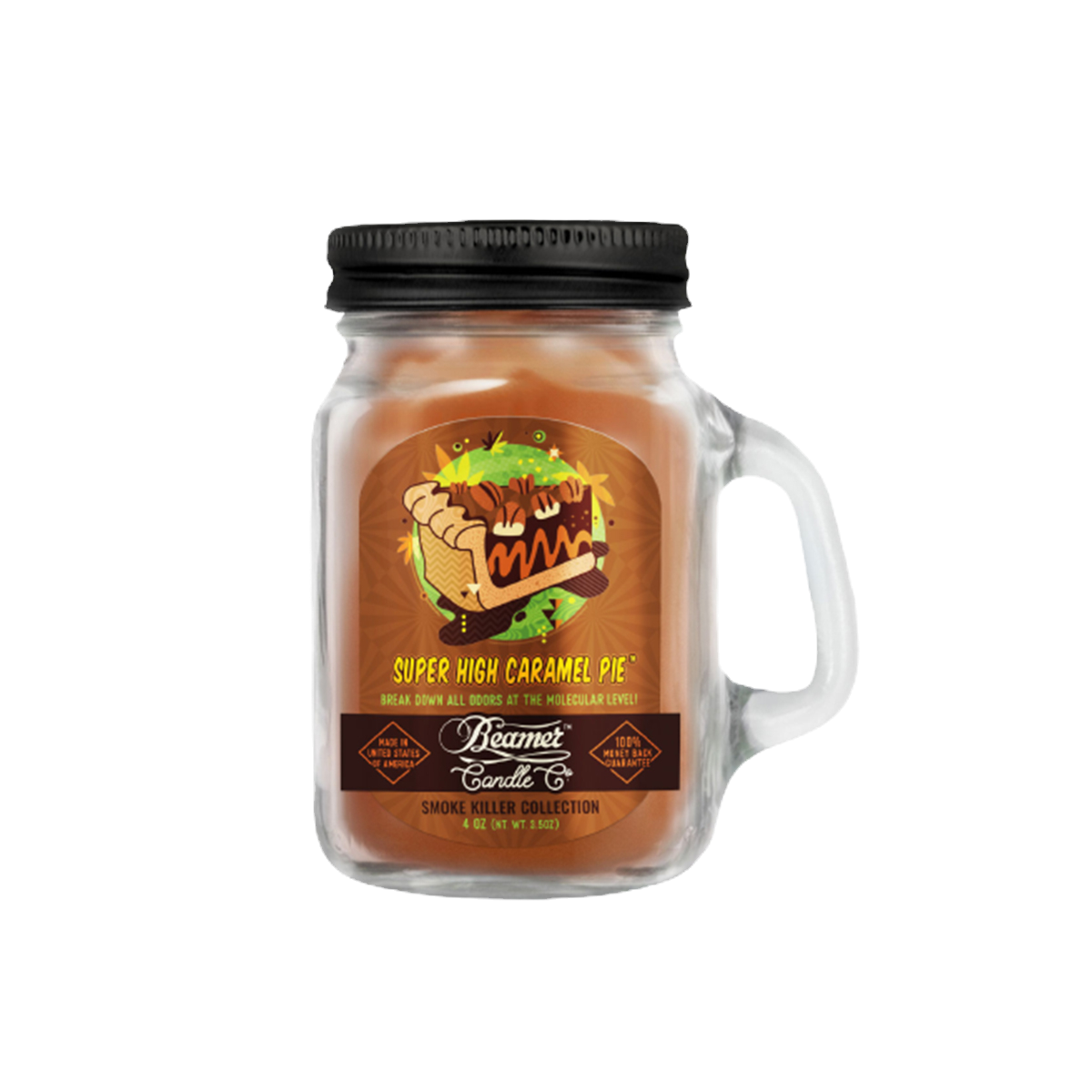 Beamer Candles Co Mini - Duftkerze- und Killer - Super High Caramel Pie