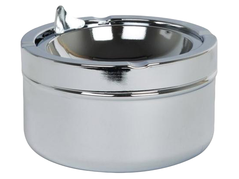 Kippaschenbecher "Chrom" 11 cm Durchmesser