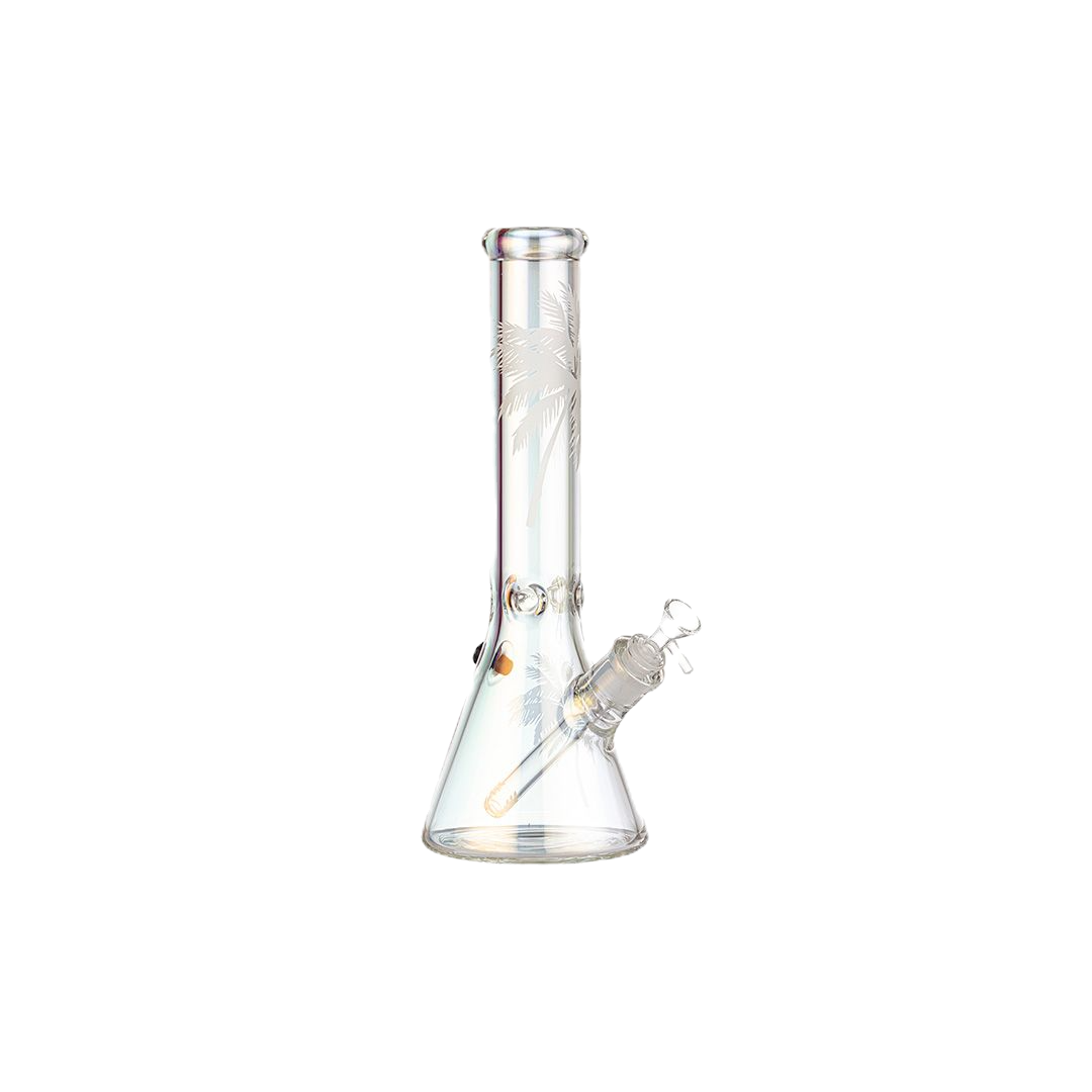 Bong glass palm tree - 35cm