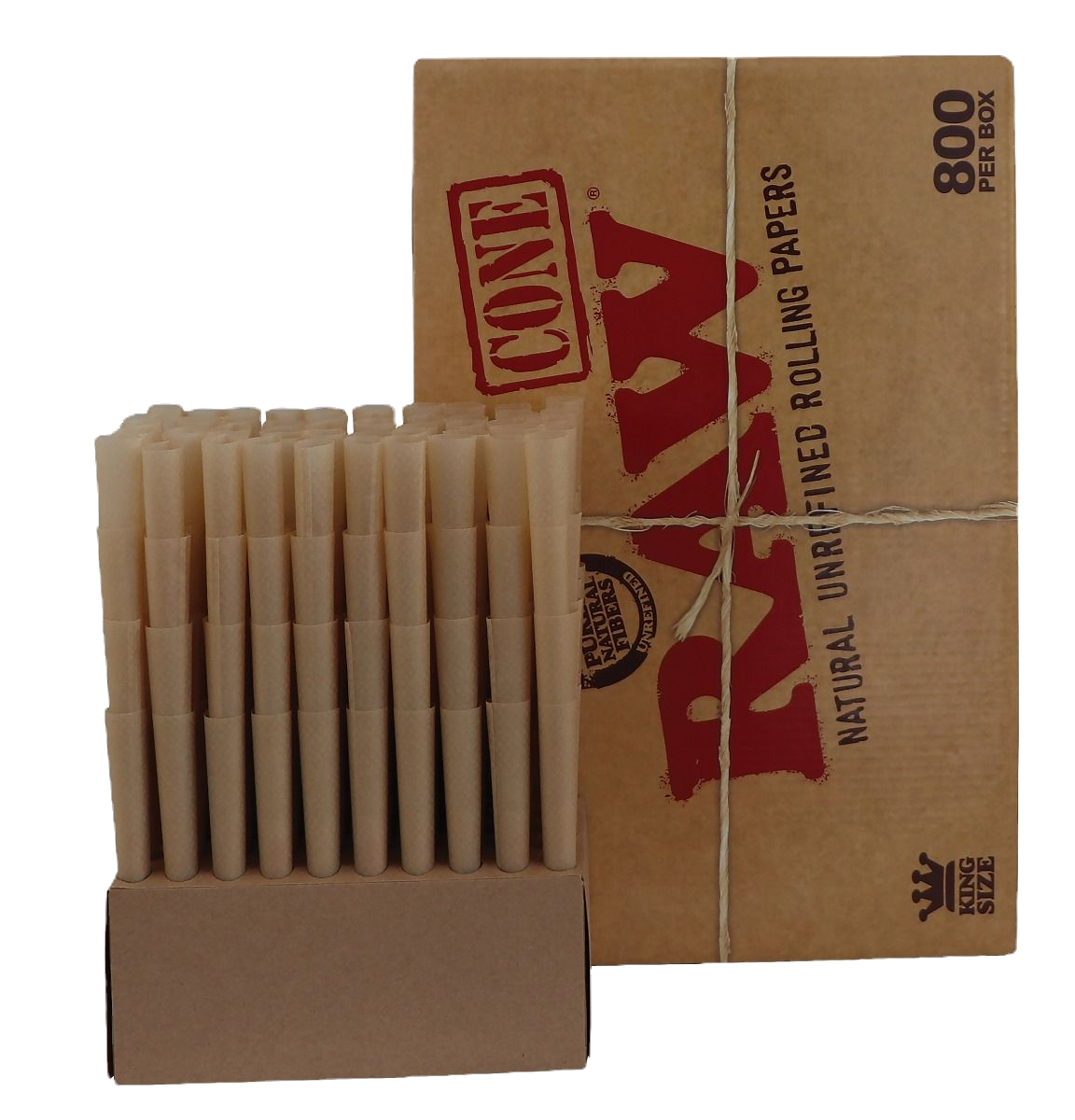 Raw Cones Classic - 109mm, King Size - 800 pcs.