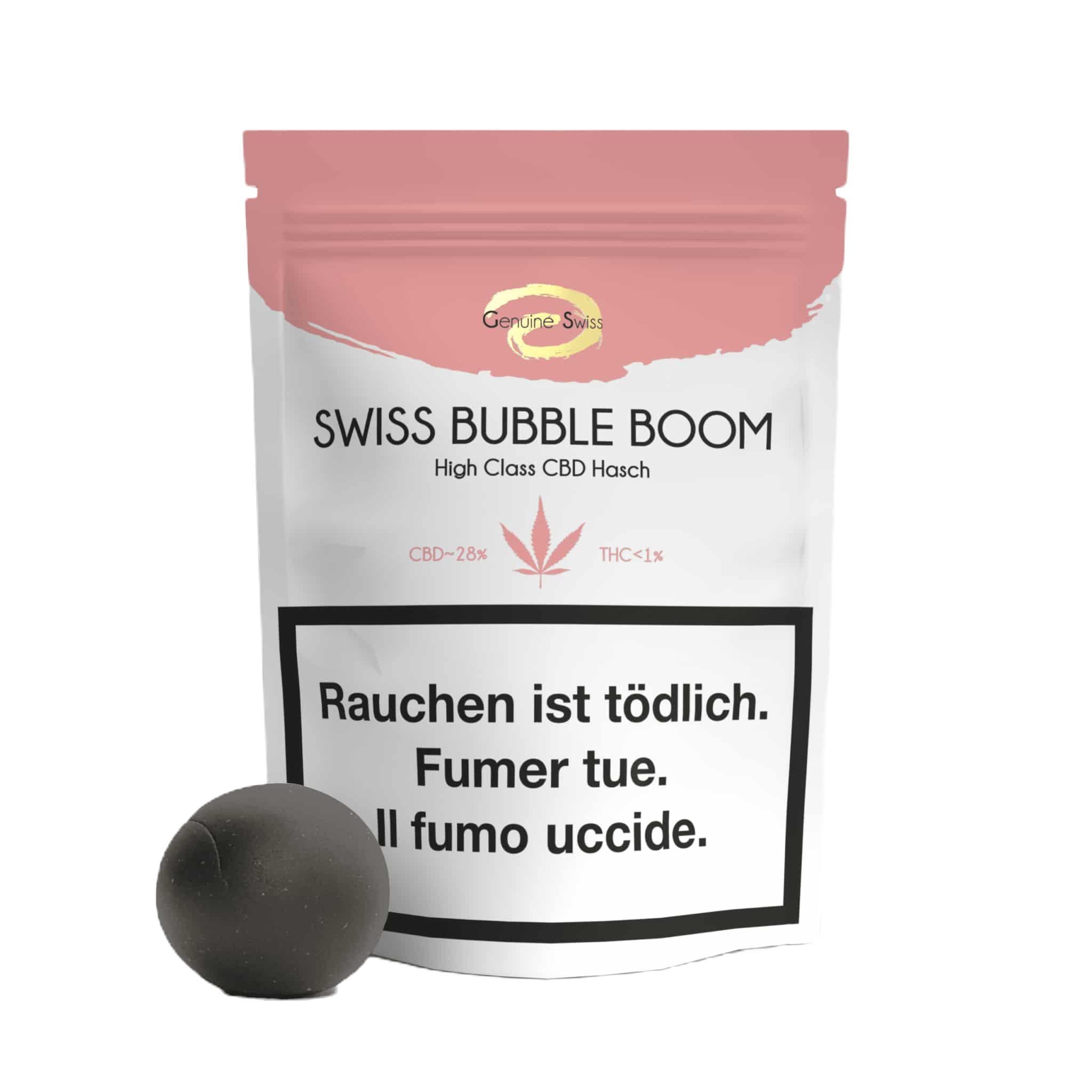 Swiss Bubble Boom 4g CBD Hasch und CBD Pollen - Hochwertiges Indoor CBD-Produkt für nur CHF 19.90. CBD-Gehalt < 28%, THC-Geha