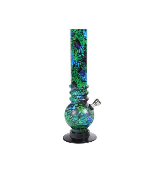 Miniaturbild: Acrylbong Graffiti 26 x 7cm.  jetzt Erhältlich bei der Stayhigh Headshop Onlineshop.