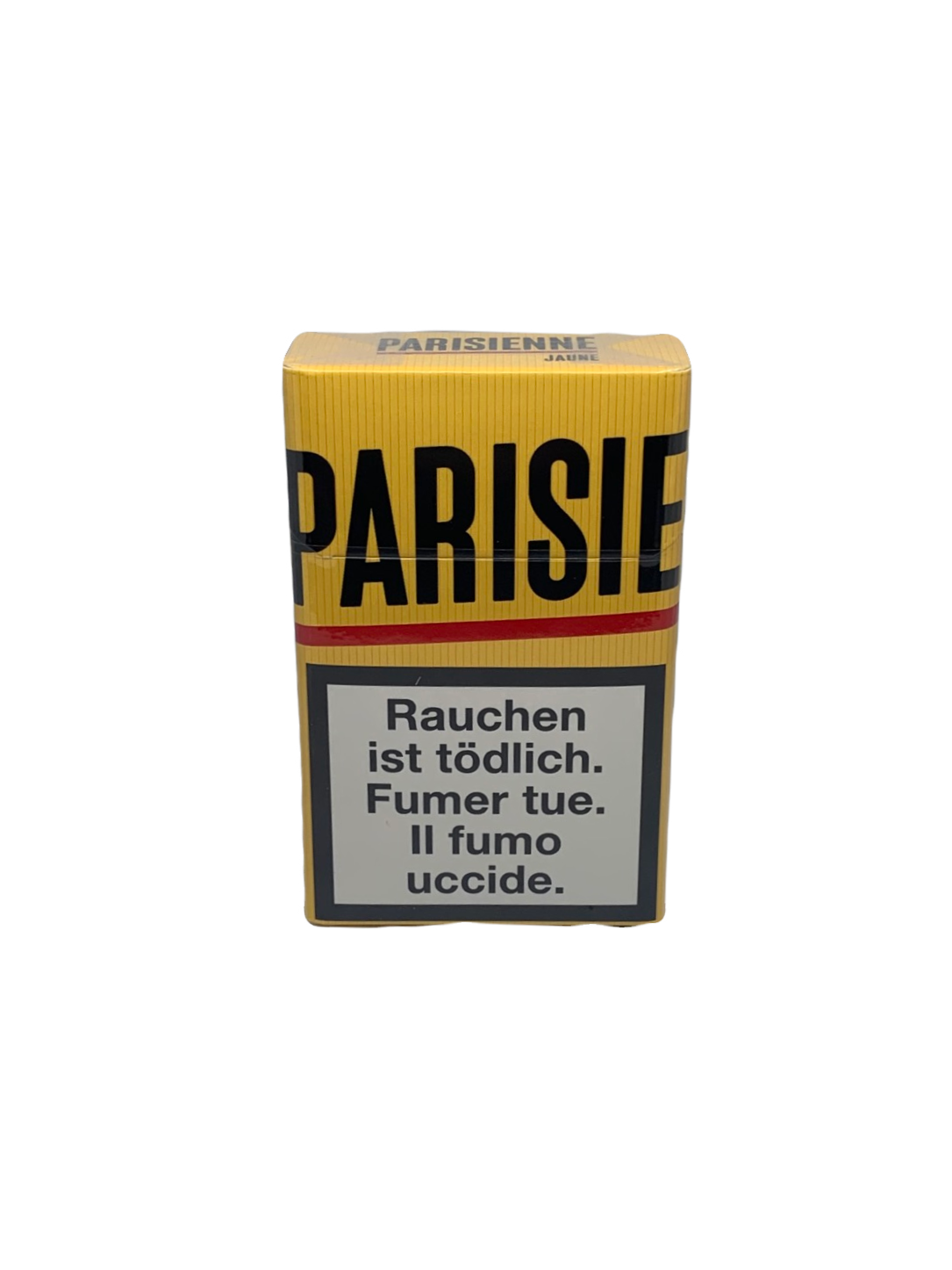 Boîte à cigarettes Parisienne Jaune