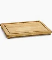 Winco Wood Cutting Board with feet