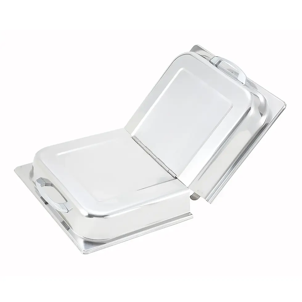 Winco Full Pan Hinged Lid