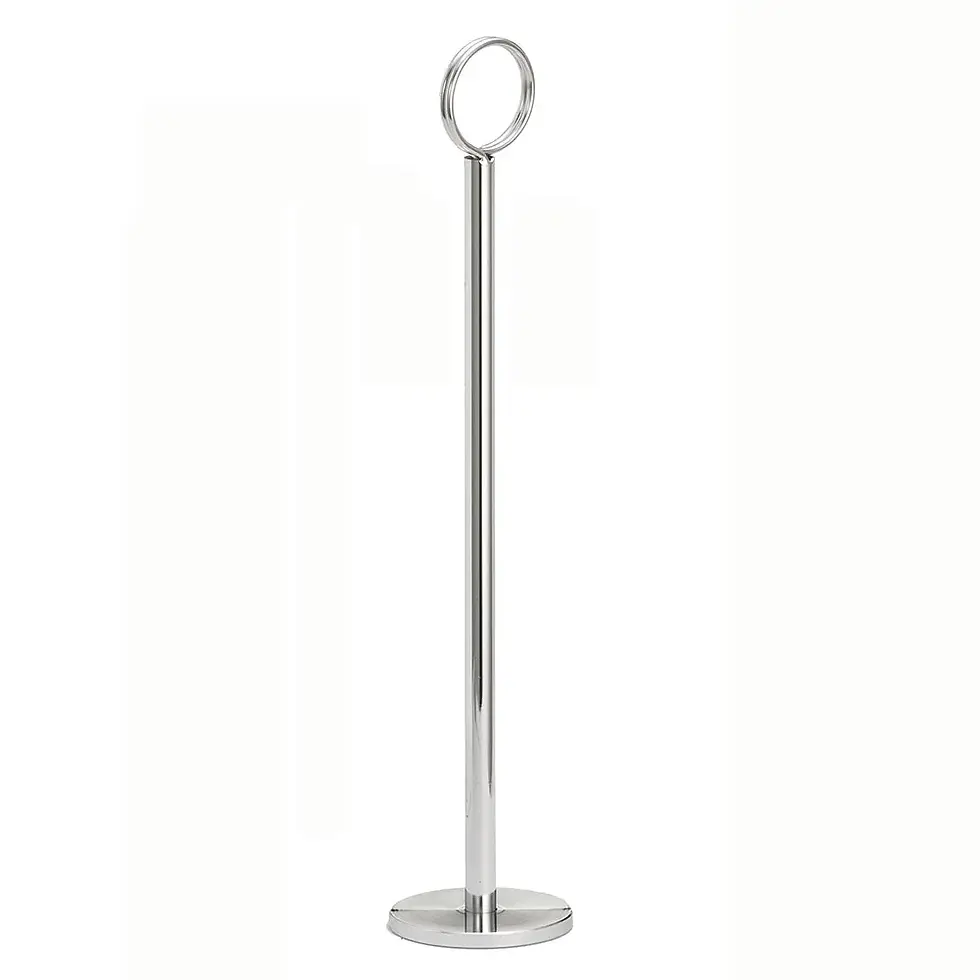 T/C 12" Table Stand - Flat Bottom