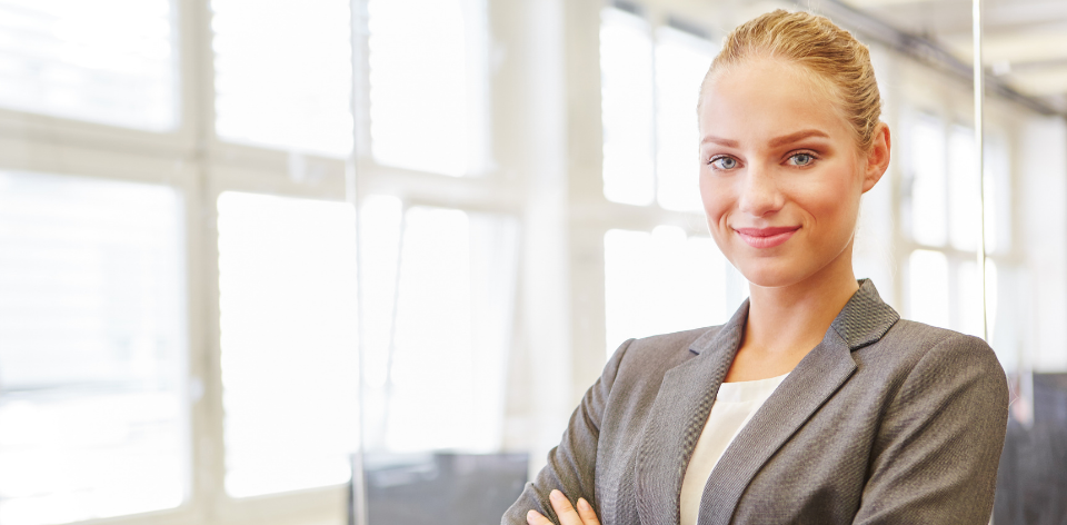 a woman working as a business consulting