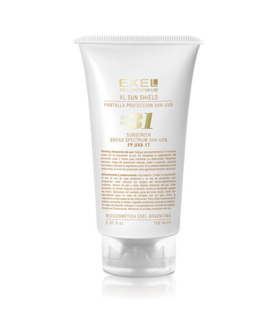 XL Sun shield protection UVA-UVB FPS 31d