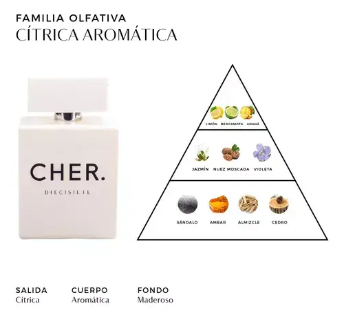 Miniatura: Cher Diecisiete EDP x 100 ml