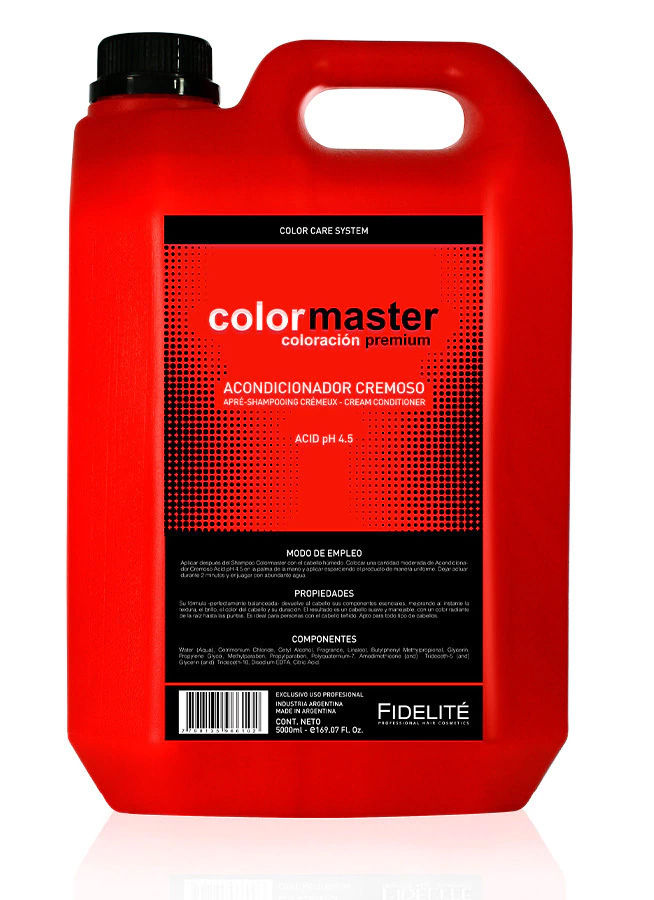 Acondicionador ácido Colormaster Fidelite 5L