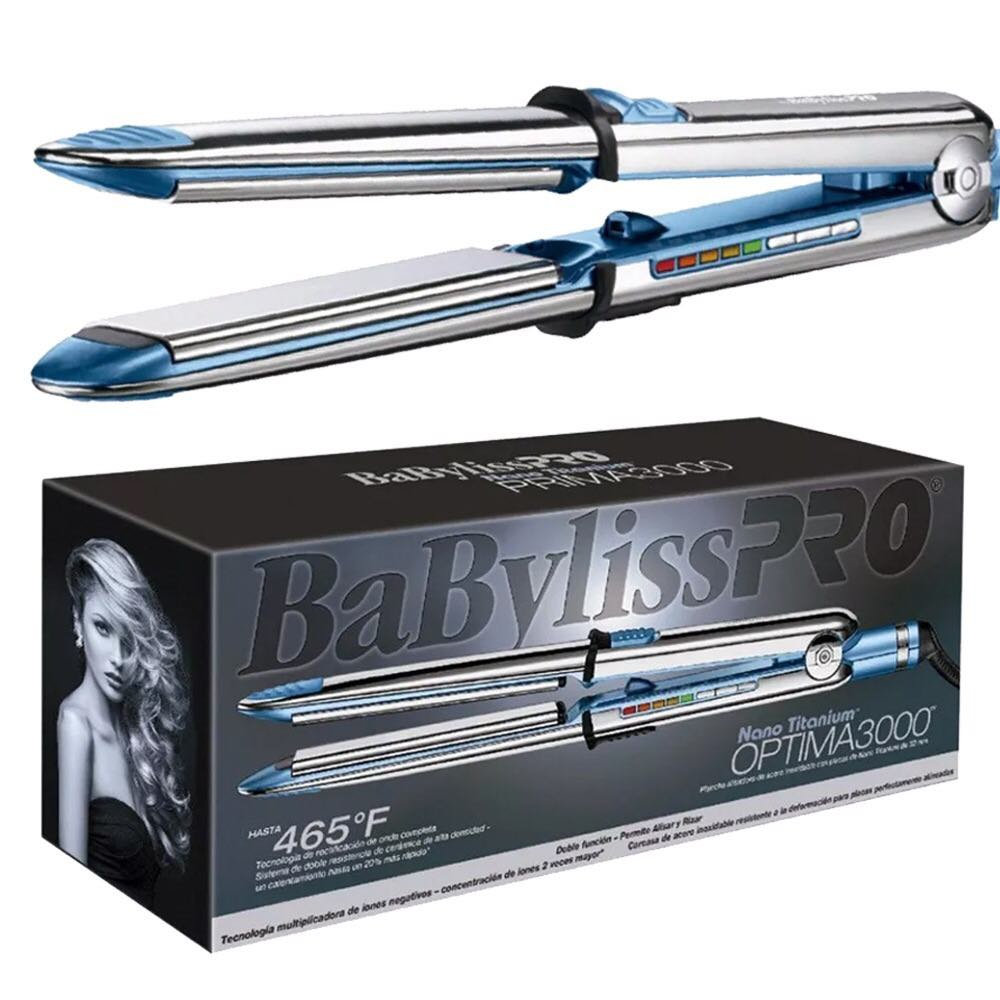 Babyliss Pro Planchita De Alisado Pelo Plancha Optima 3000 | Bellisima