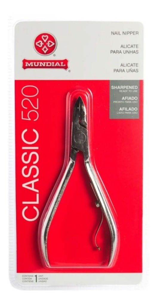 Miniatura: Alicate profesional corta uñas mundial 520 C (10,5 cm)