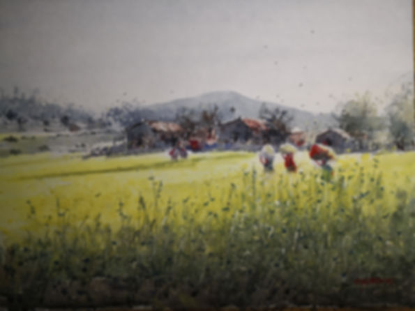 "Women carrying fodder", Keti Bunder - Sindh, Pakistan