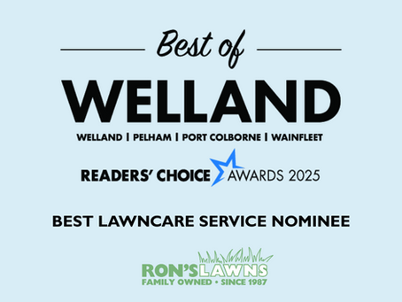 Welland Reader's Choice Awards 2025 Best Lawncare Service Nominee