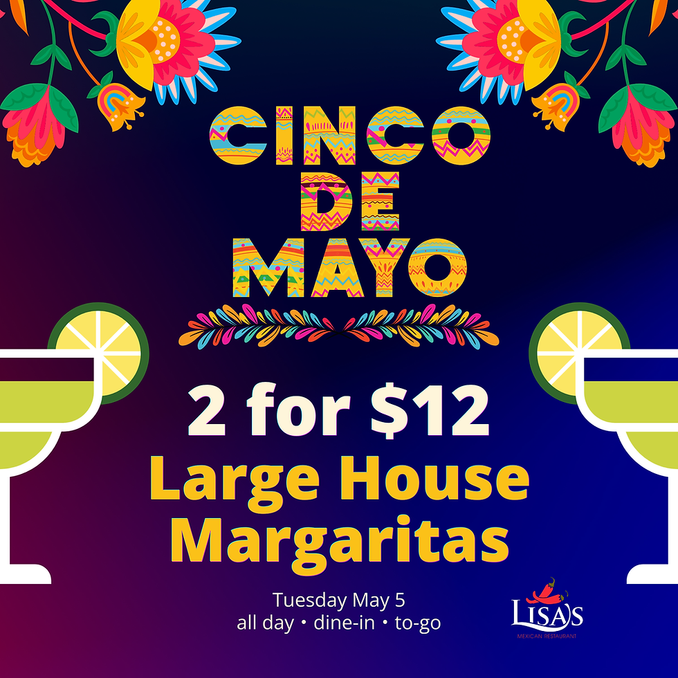CINCO DE MAYO MARGS