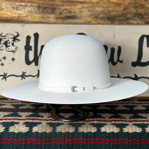 Rodeo King 7x White Felt Hat | Bar M