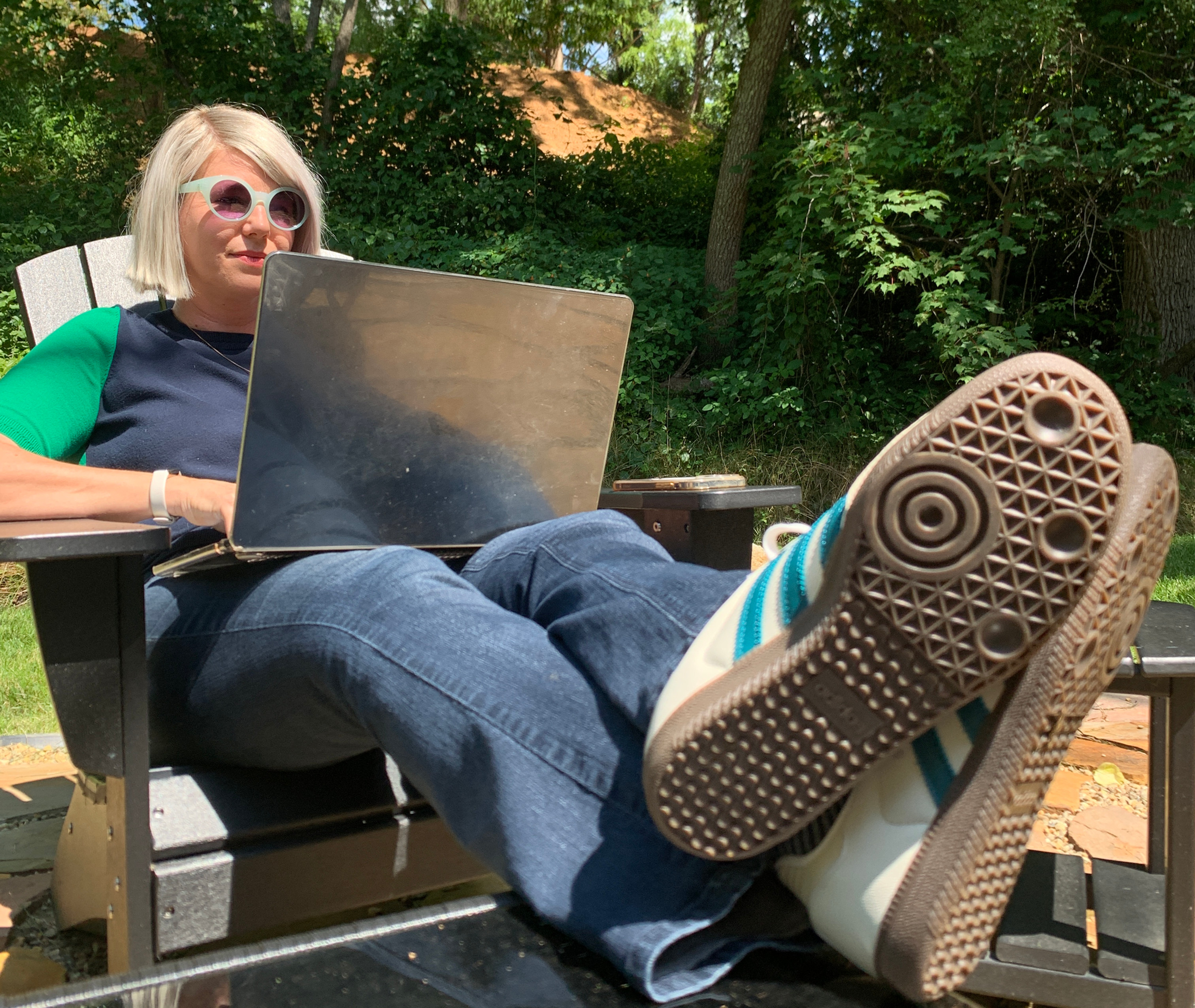 Kathryn Stelljes planning her week
