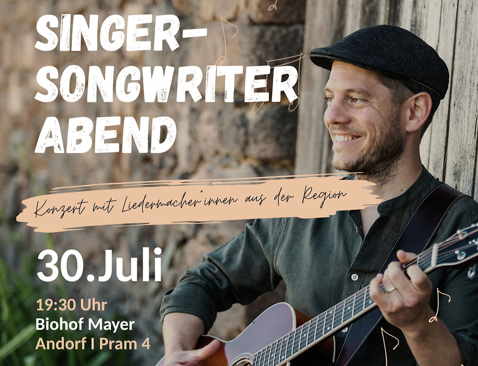 Andorf - Singer-Songwriter Konzert