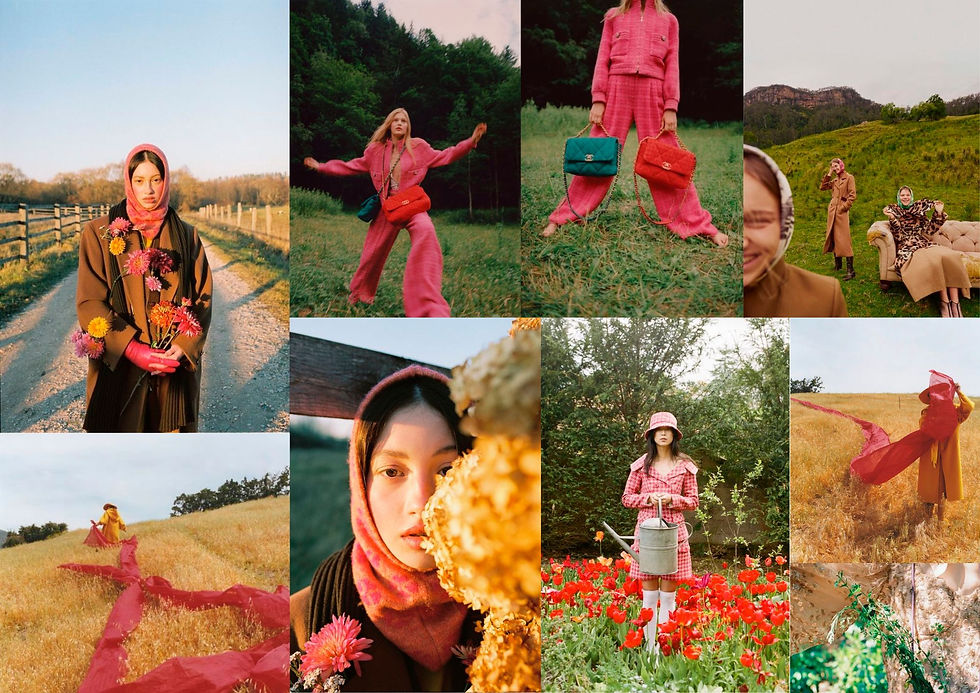 a collection of fashion photographs for inspiration