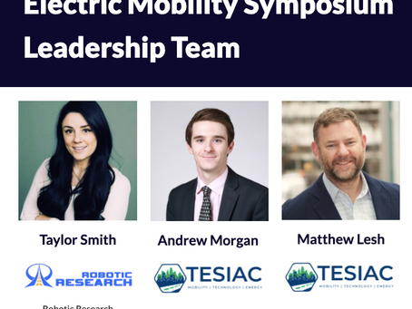 TESIAC & Robotic Research Kickoff the Electric Mobility Symposium at MCAS Miramar