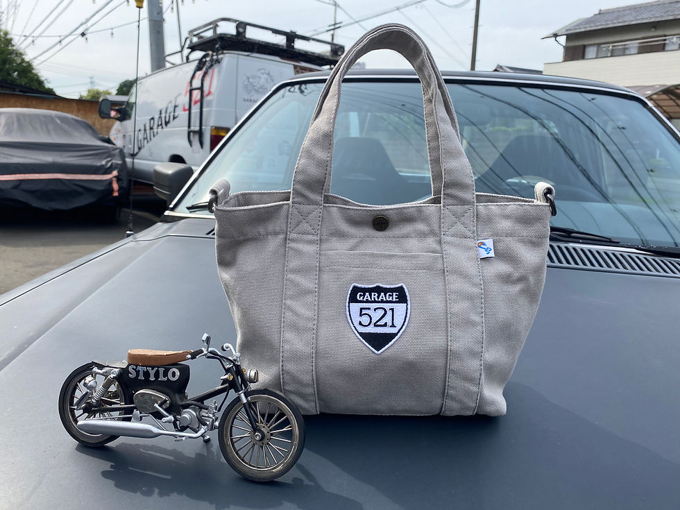 サムネイル： 【先行予約】 ミニトートバッグ GARAGE521 オリジナル