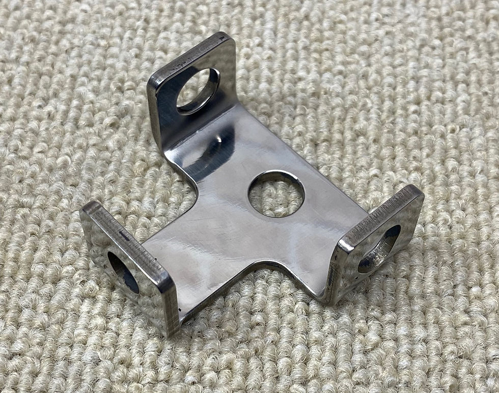 【ステンレス】 ヘッドライト ウインカー 兼用ステー レッグシールド対応