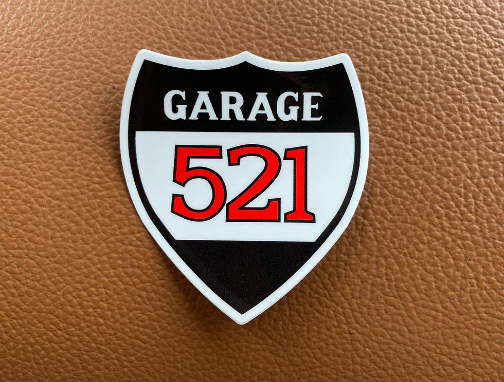 GARAGE521エンブレムステッカー