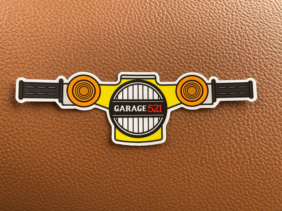 サムネイル： スーパーカブハンドルステッカー