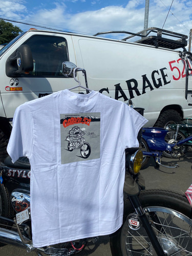 GARAGE521 ゴロツキモンスターTシャツ【White】 | スーパーカブ
