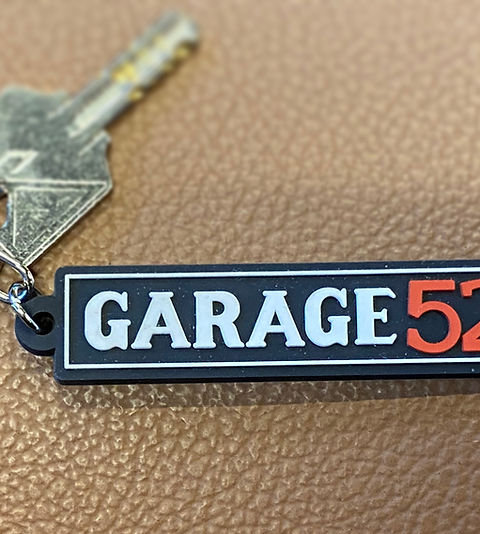 GARAGE521ラバーキーホルダー | スーパーカブ専門店 GARAGE521