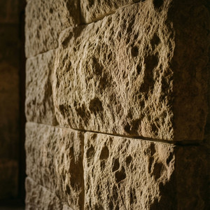 Limestone Feature Wall Design