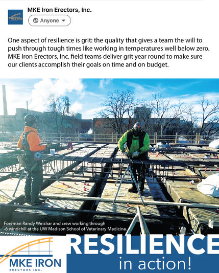 MKE Iron Erectors, Inc. - Mark Redetzke brand manager.