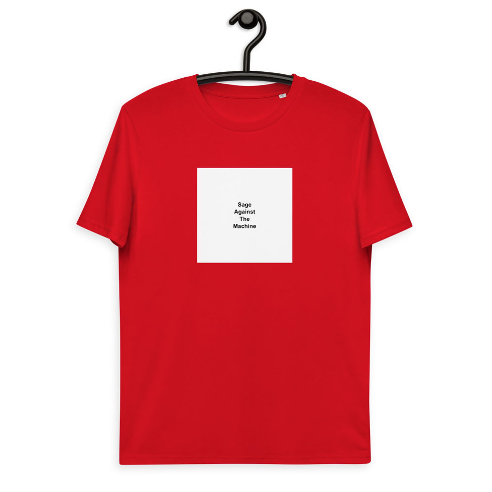 Thumbnail: Sage Against The Machine - Unisex organic cotton t-shirt