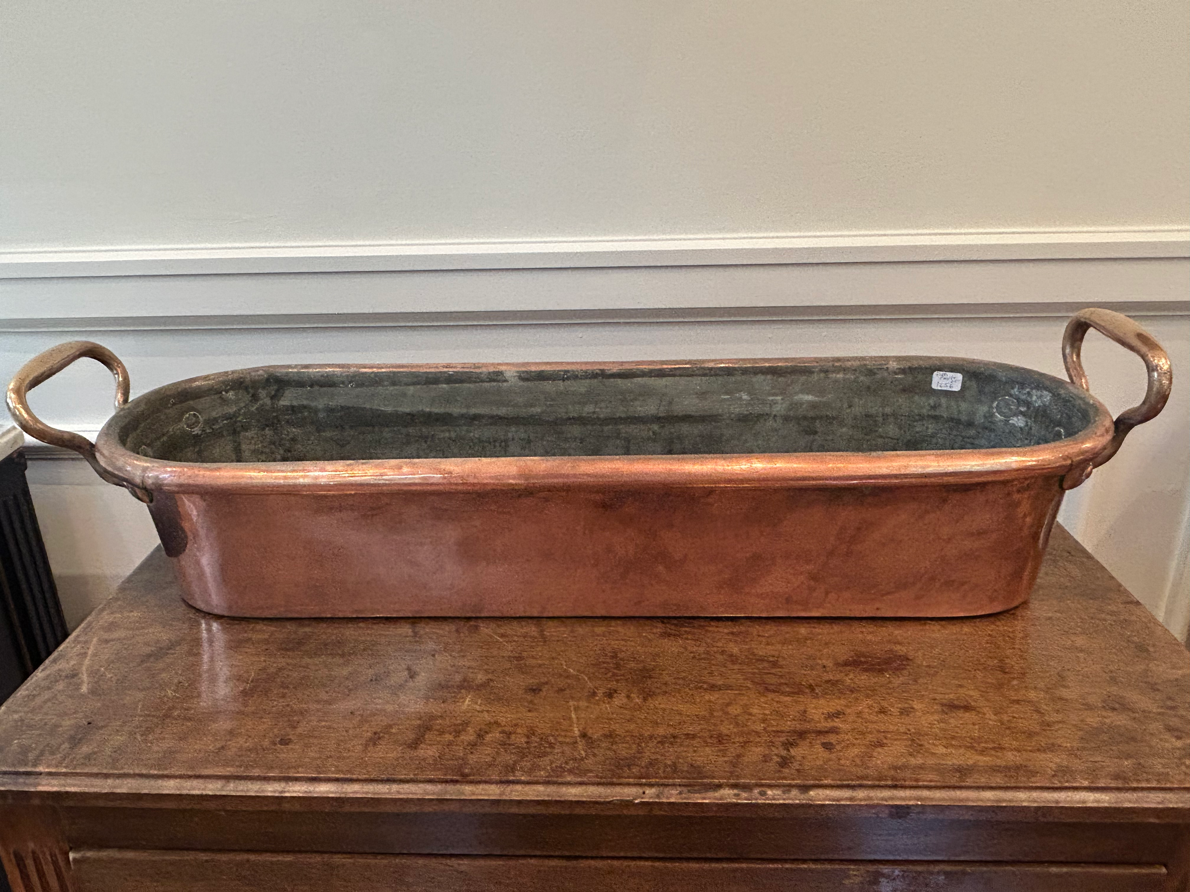 French Copper Fish Poacher ( Item # 1656)